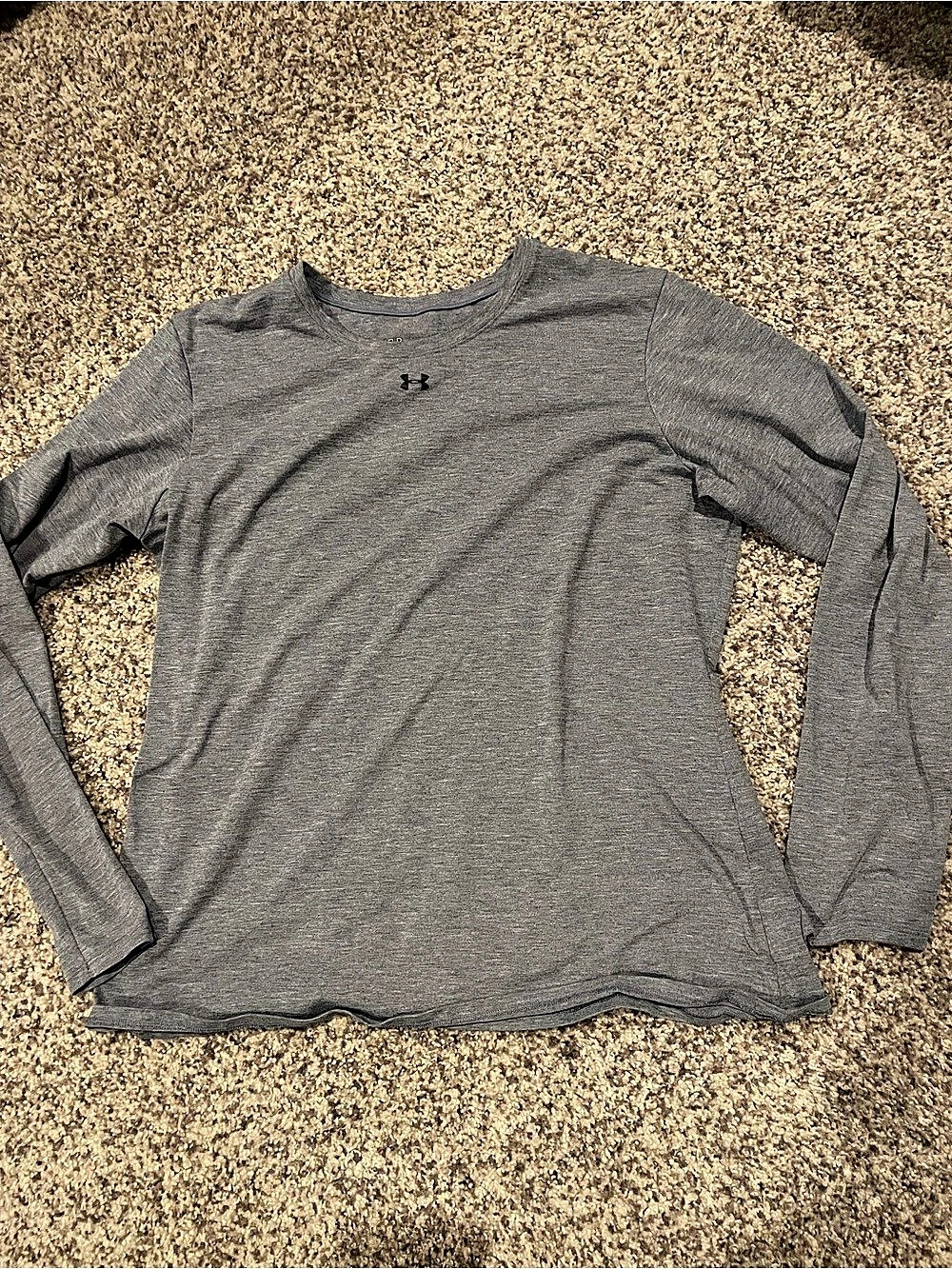 Under Armour Men's Gray Long Sleeve XL